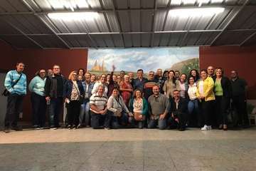 Reunión de Más por Telde con vecinos de Las Longueras (Foto TA)